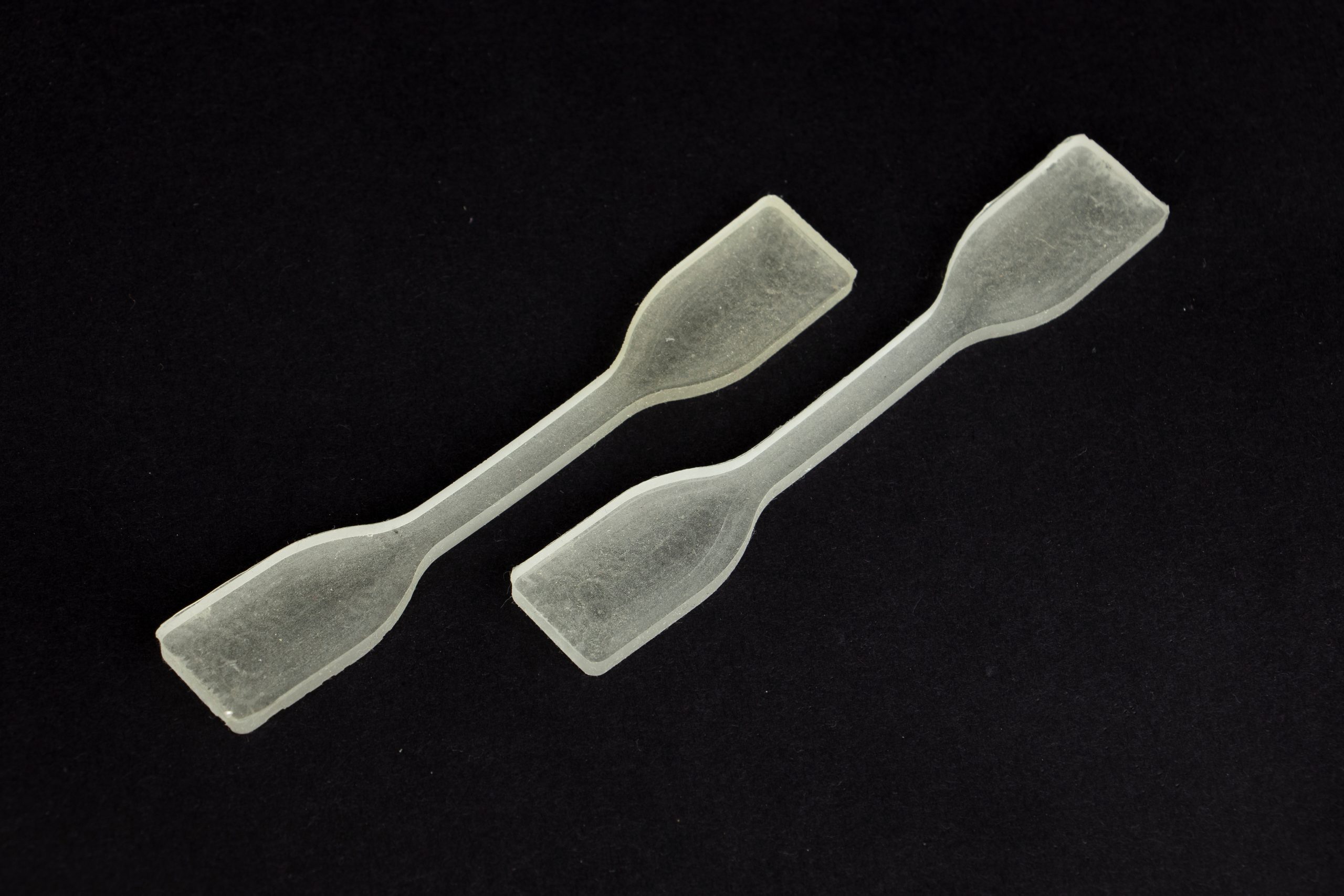Urethane rubber material for durable custom parts