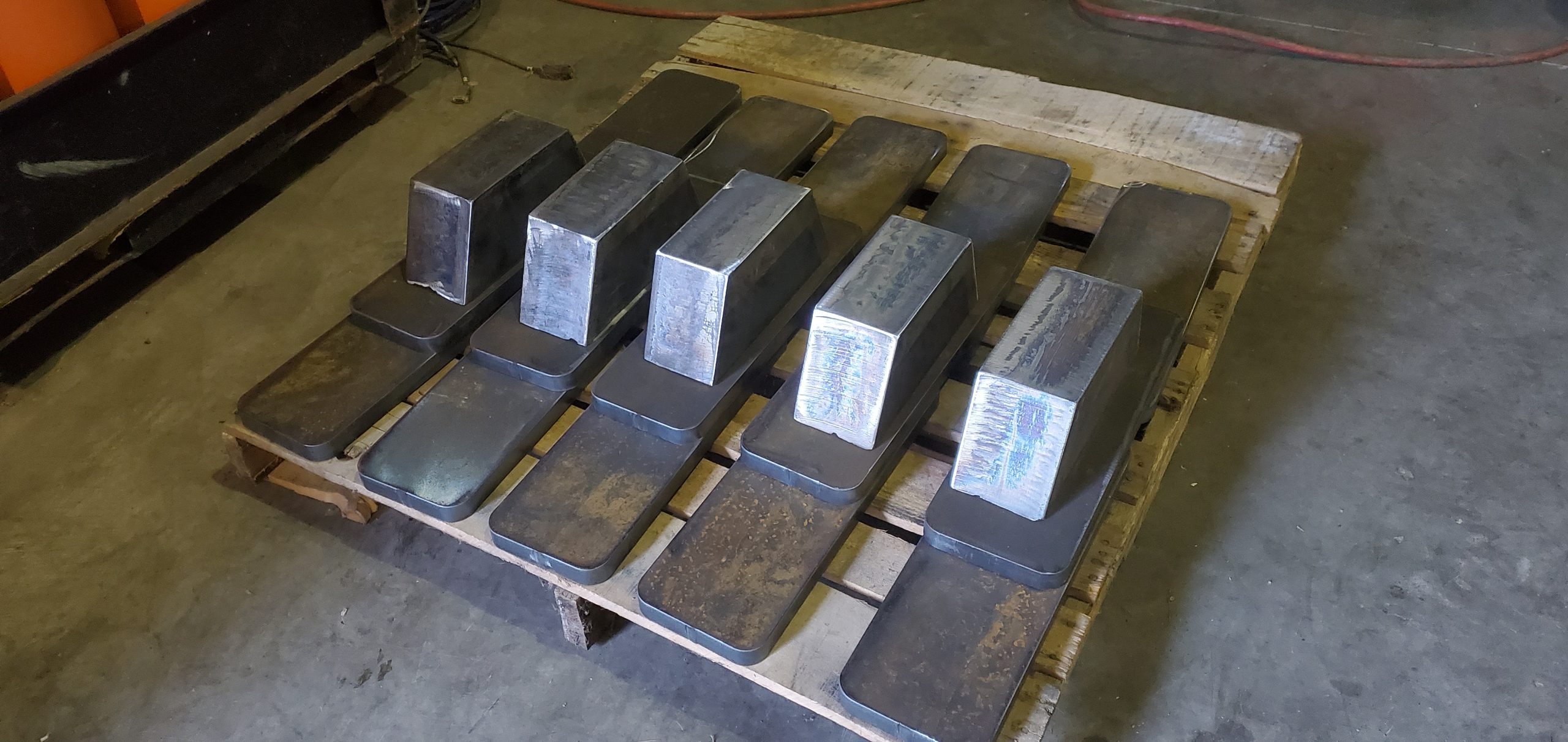 Machined metal blocks for industrial manufacturing in Ivanhoe, VA