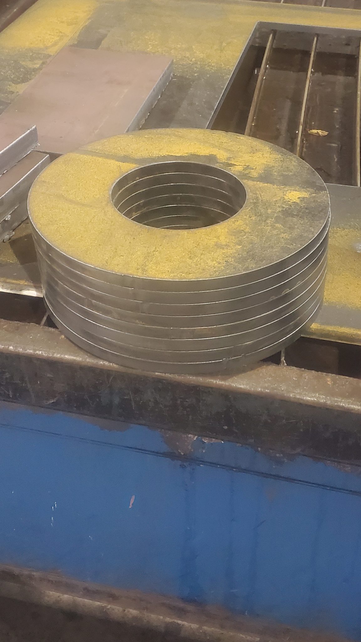 Stacked Metal Rings